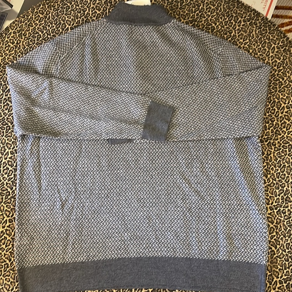UNTUCKit Sorensen Cross Stitch Gray Reg XXXL - Picture 6 of 6